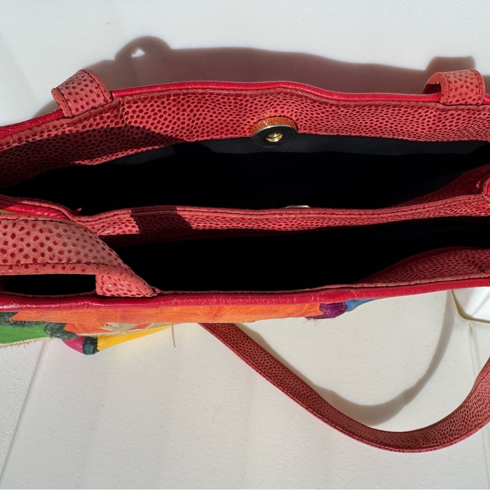 Colorful Patchwork Shoulder Bag - Picture 5 of 6